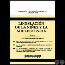 LEGISLACIN DE LA NIEZ Y LA ADOLESCENCIA - Ao 2014